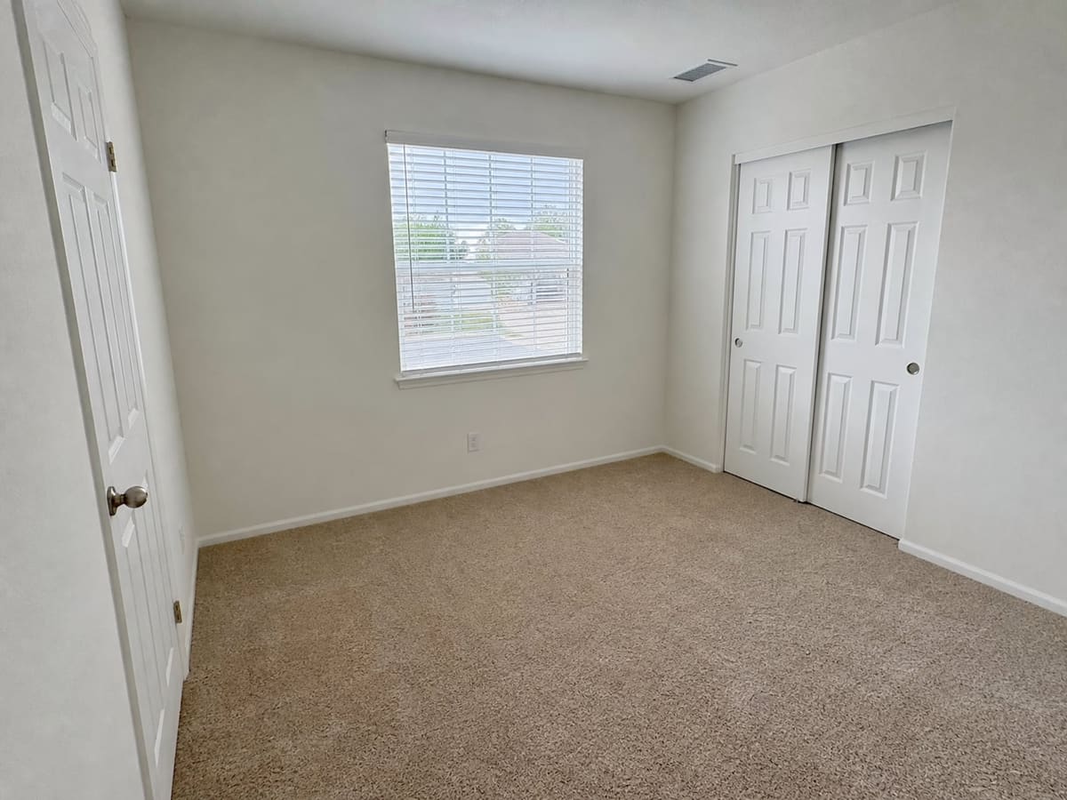 Empty bedroom